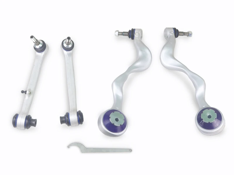 SuperPro 2008 BMW 128i Base Front Control Arm & Radius Arm Set