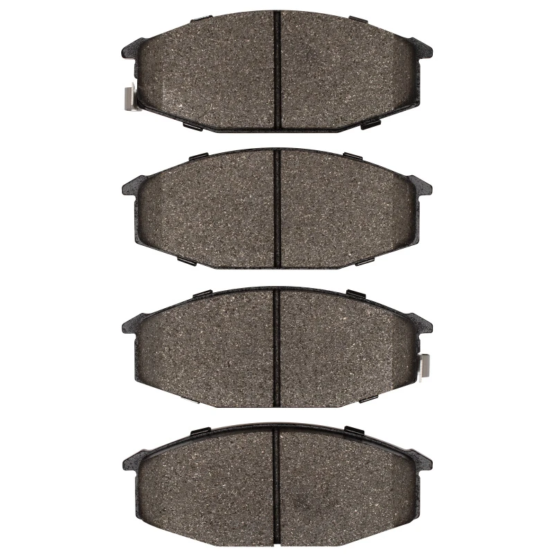 DFC 79-83 Nissan 280ZX Front 5000 Advanced Semi Metallic Brake Pads and Hardware Kit