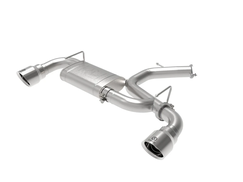aFe Takeda Auspuff Axle-Back 19-20 Hyundai Veloster N 304SS Polierte Doppel-Endrohre Auspuff