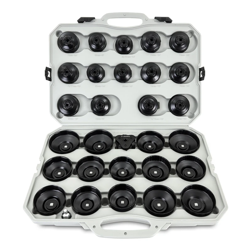 Mishimoto Ölfilter-Schraubenschlüssel-Set Cup-Stil (30-teilig)