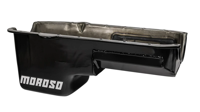 Moroso Ölwanne für Chevrolet Small Block (bis 1985) mit Fahrerseite-Dipstick