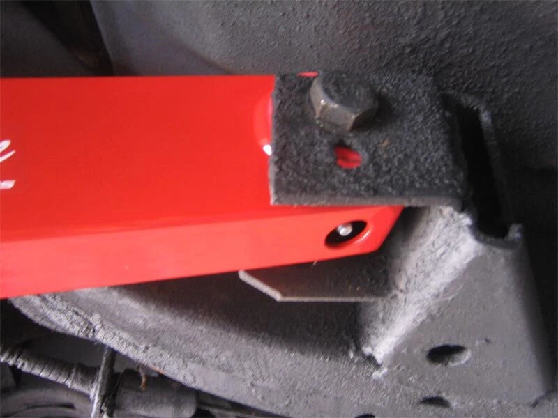 UMI Performance 59-64 GM B-Body Rear Suspension Kit 3-Link- Chevy only - Red