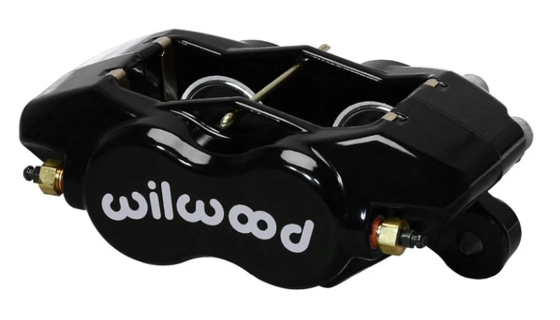 Wilwood Caliper-Forged DynaliteI-Black 1.12in Pistons.81in Disc
