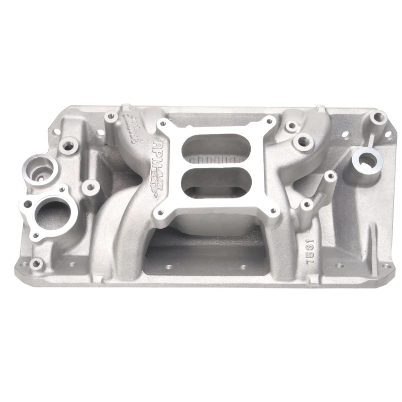 Edelbrock AMC Air Gap-Ansaugkrümmer für 304-401 CI-Motoren