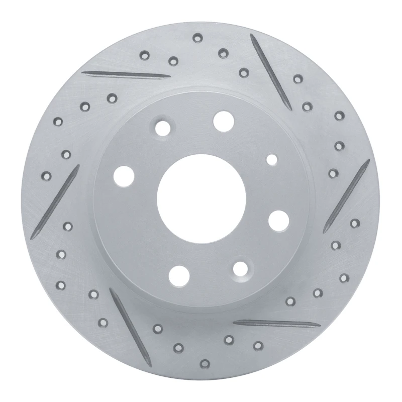 DFC 90-93 Mazda Miata Rear Right Drilled & Slotted Geoperformance Rotor