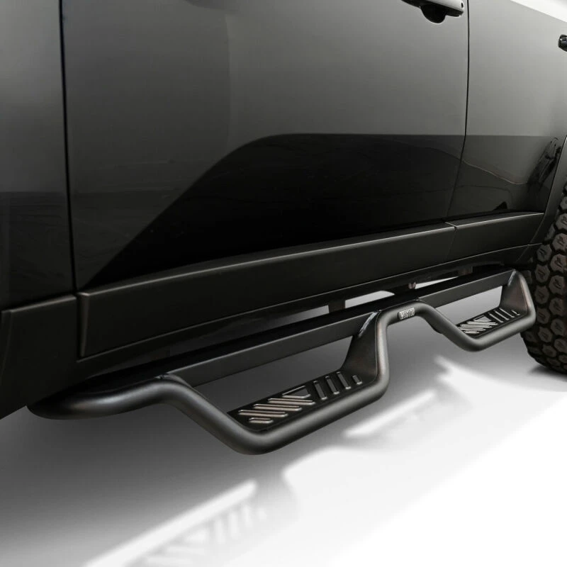 Westin 24-26 Toyota Land Cruiser Outlaw Drop Nerf Step Bars Textured Black
