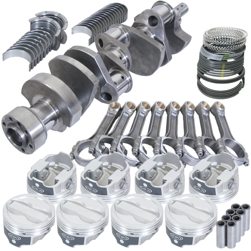 Eagle Rotierende Baugruppe Chevy LT1 350 1PC mit 3,750" Kurbelwelle und 6,000" I-Träger Pleuel