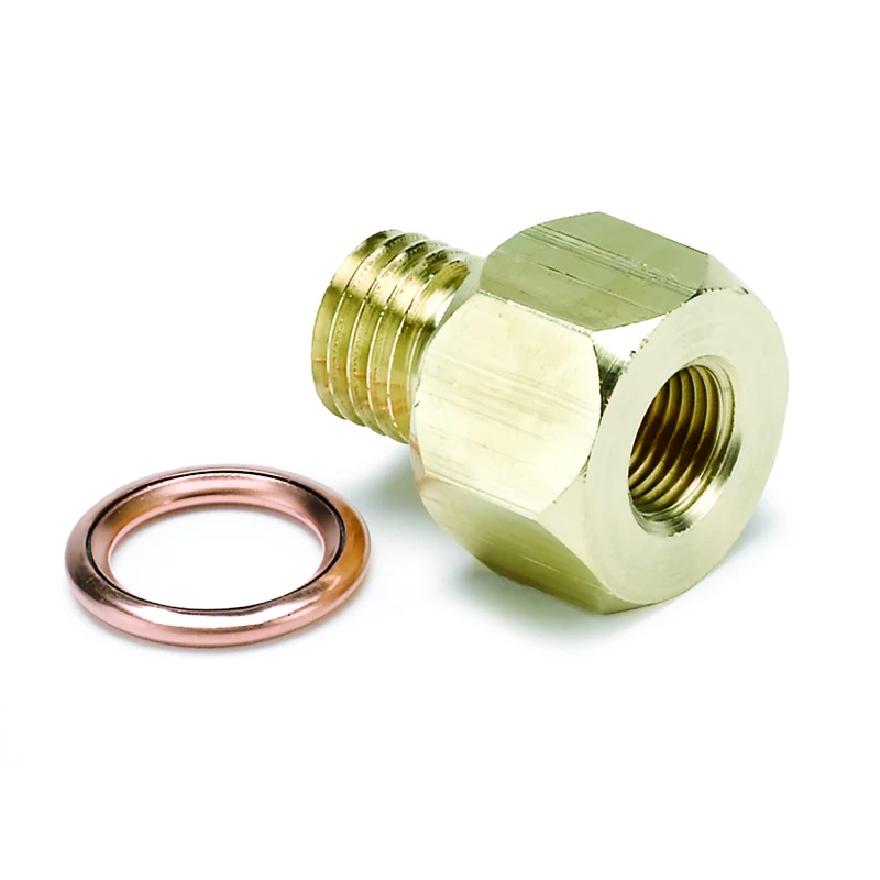 Autometer Metrischer Adapter für elektrische Temperatur- oder Druckmessung - 1/8 Zoll NPT auf M12x1,5