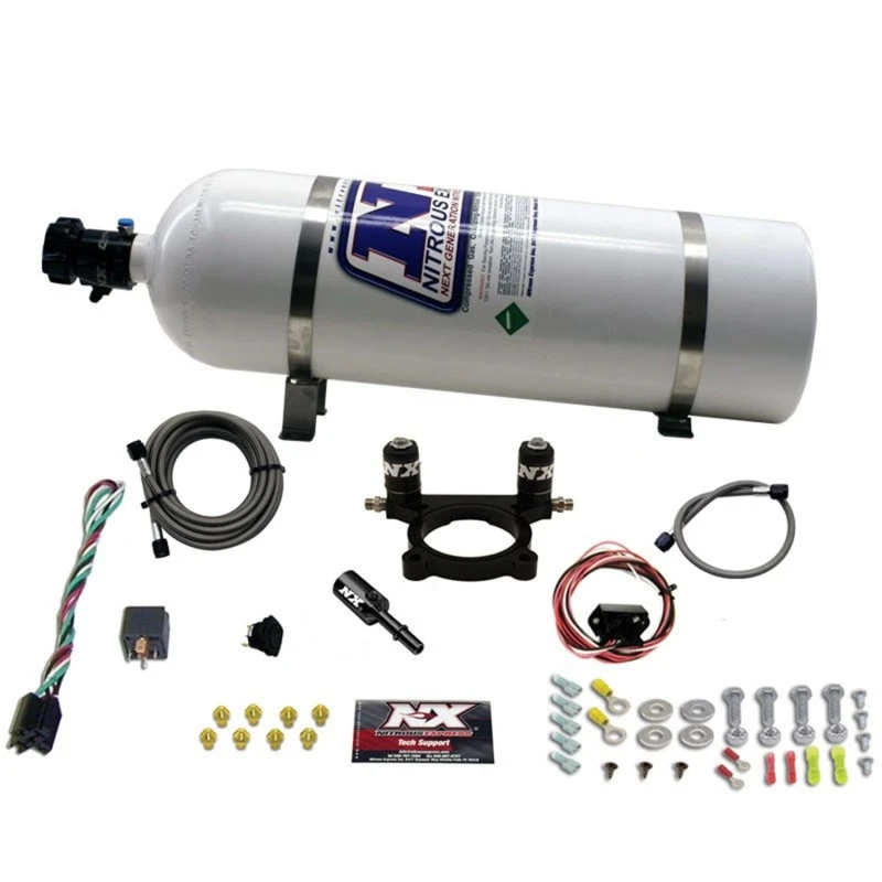 Nitrous Express 13-16 Dodge Dart 2.0L Nitrous-Plate-Kit (35-100PS) mit 15lb-Flasche