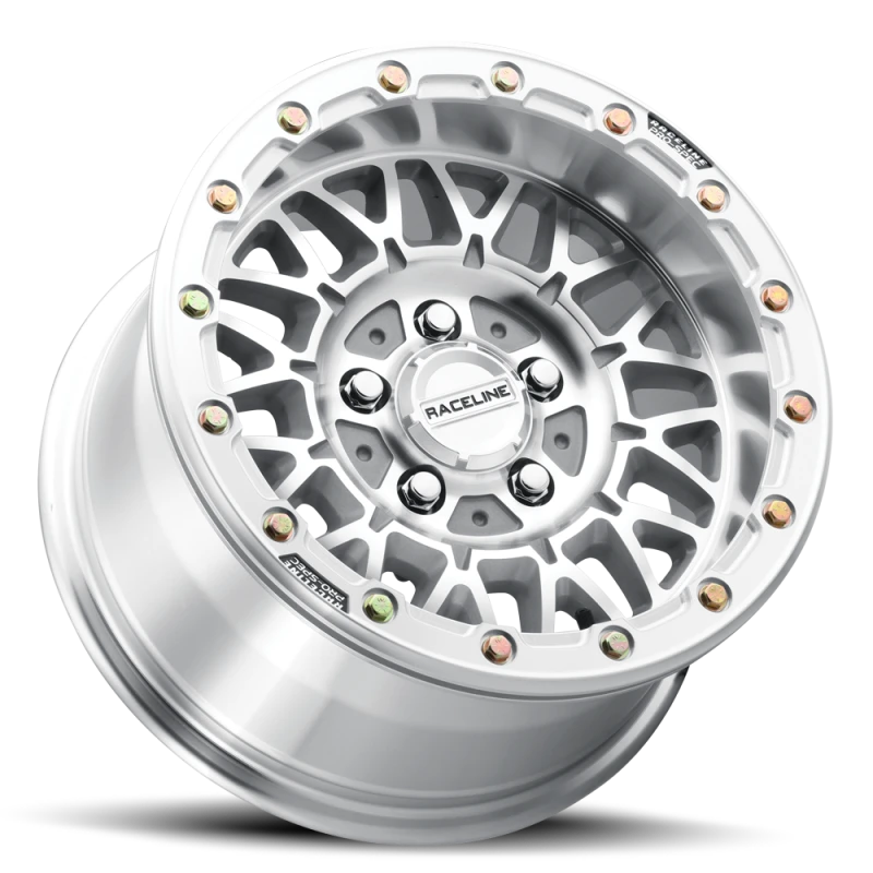 Raceline A15 Omega 15x10in / 6x139.7 BP / 25mm Offset / 78.1mm Bore - Machined