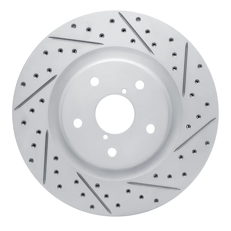 DFC 20-25 Subaru Forester Front Right Drilled & Slotted Geoperformance Rotor