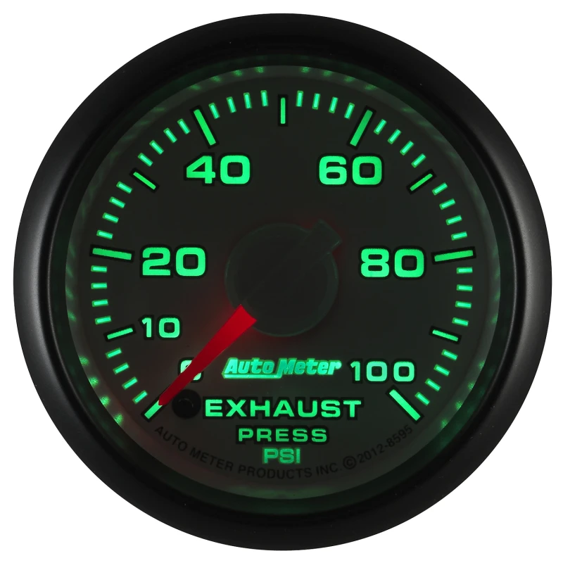 Autometer Factory Match Abgasdruckmesser 2-1/16 Zoll 0-100 PSI FSE Dodge