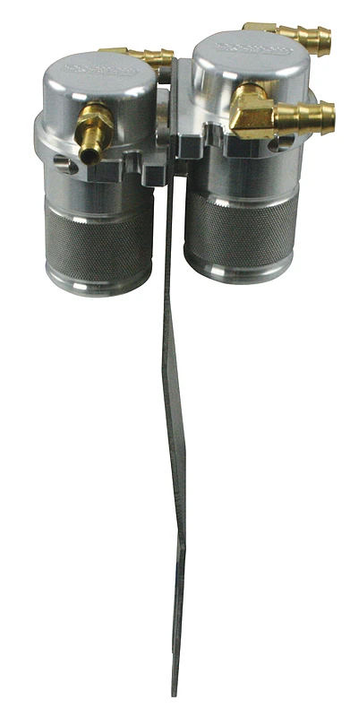 Moroso Air/Oil Separator Catch Can for 2005-2011 Lotus Elise/Exige - Small Body - Billet Aluminum