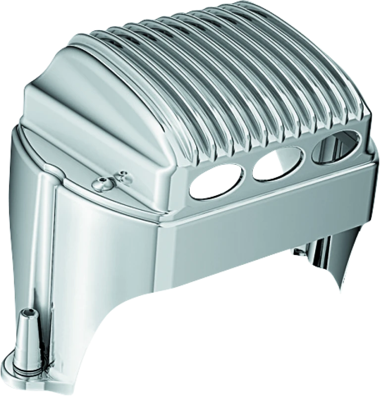 Kuryakyn Regulator Cover für 1997–2011 Harley Touring Modelle Chrom