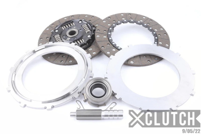 XClutch 9in Twin Sprung Organic Multi-Disc Service Pack for Subaru
