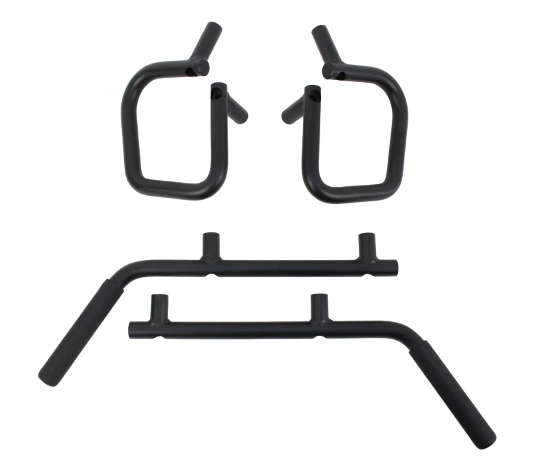 Fishbone Offroad Front and Rear Grab Handles for 2007-2018 Jeep Wrangler JK 4 Door