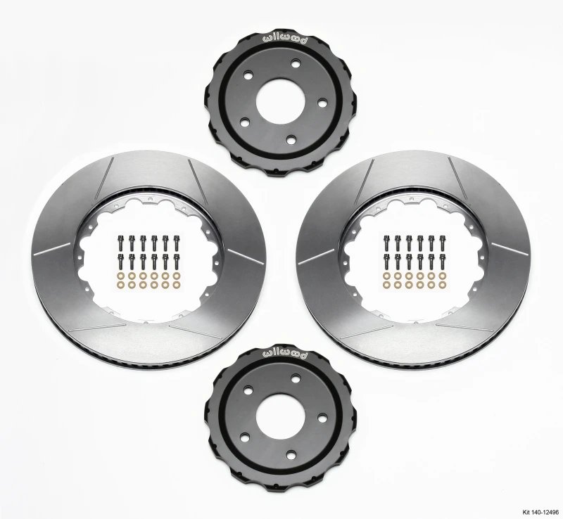 Wilwood-Hut/Rotor-Kit vorne für Corvette C6-Z06 (2-teiliges Hut/Rotor)