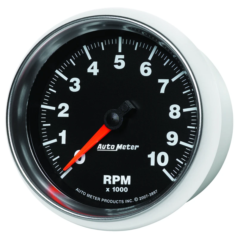 Autometer GS 3-3/8in 10000 RPM In-Dash Tachometer Gauge