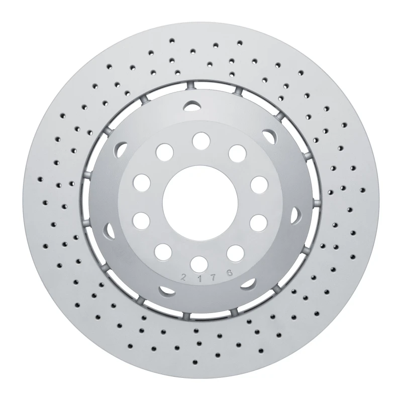 DFC 03-04 Audi RS6 Right Rear Drilled Hi-Carbon Alloy Geomet Coated Rotor