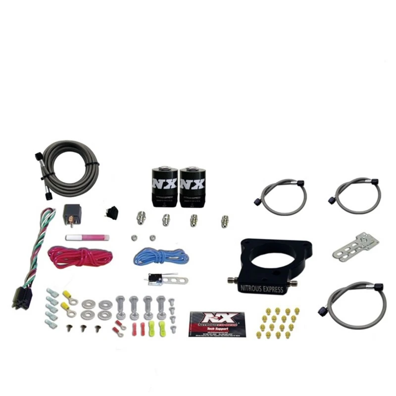 Nitrous Express GM LS 78mm 3-Bolt Nitrous-Plate-Kit (50-350PS) ohne Flasche