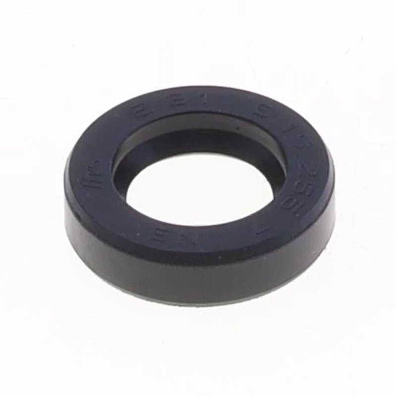 Athena 15x25.5x7mm NBR Oil Seal w/Rubber Exterior/Seal-Lip/Spring