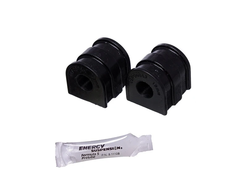 Energy Suspension 06-14 VW GTI/06-09 VW Rabbit Schwarz 19,6mm Hintere Querlenker-Buchsen-Set
