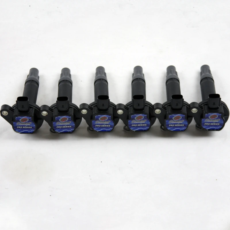 Granatelli 11-14 Ford F-150 3.5L EcoBoost 60KV Pro Series Ignition Coils (Set of 6)