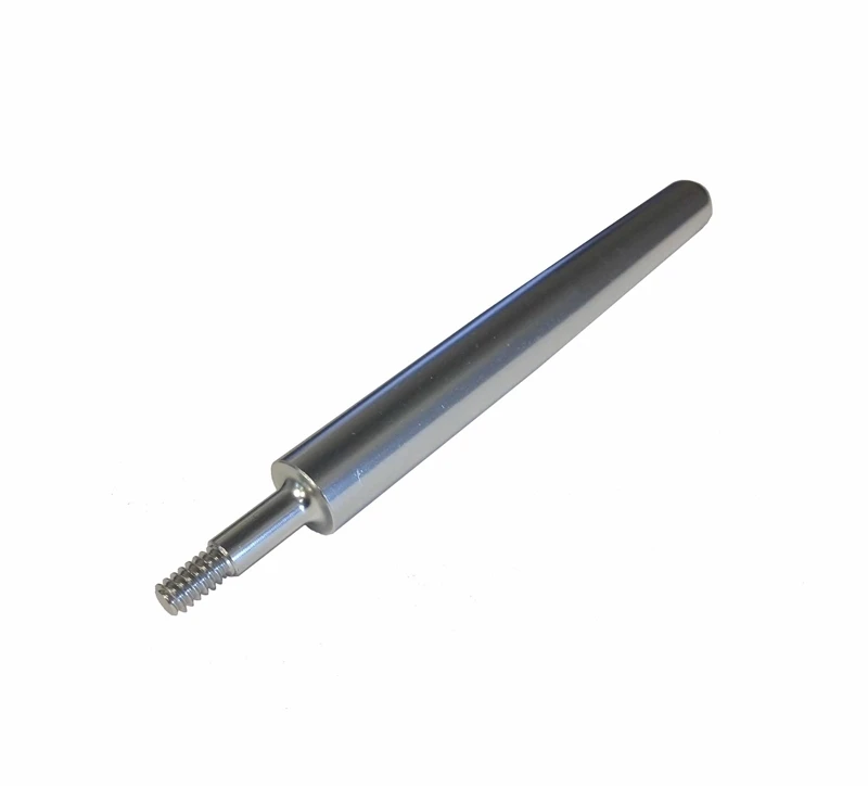 Torque Solution Shorty Billet Radio Antenna (Silber)