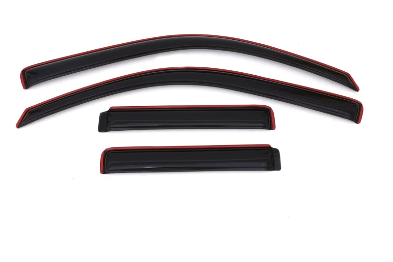 AVS 02-09 Chevy Trailblazer Ventvisor In-Kanal Front- und Heckfenster-Deflektoren 4-teilig - Rauch