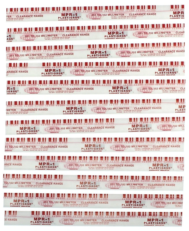 Clevite Plastigage Rotes Plastigage - 12er Pack