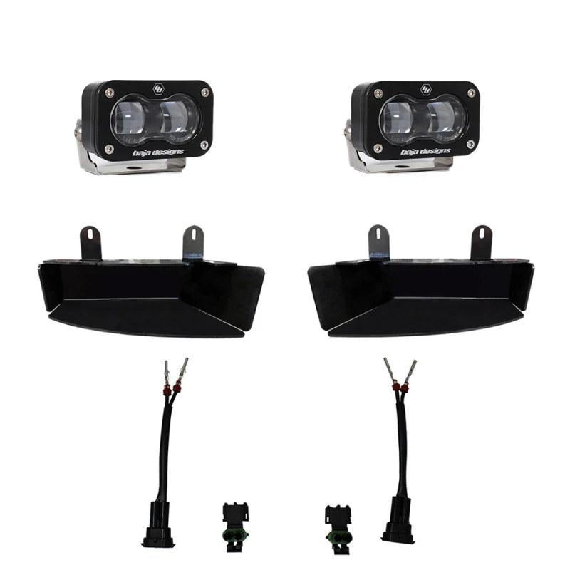 Baja Designs S2 SAE Fog Pocket Light Kit für 2019–2024 Dodge RAM 2500/3500