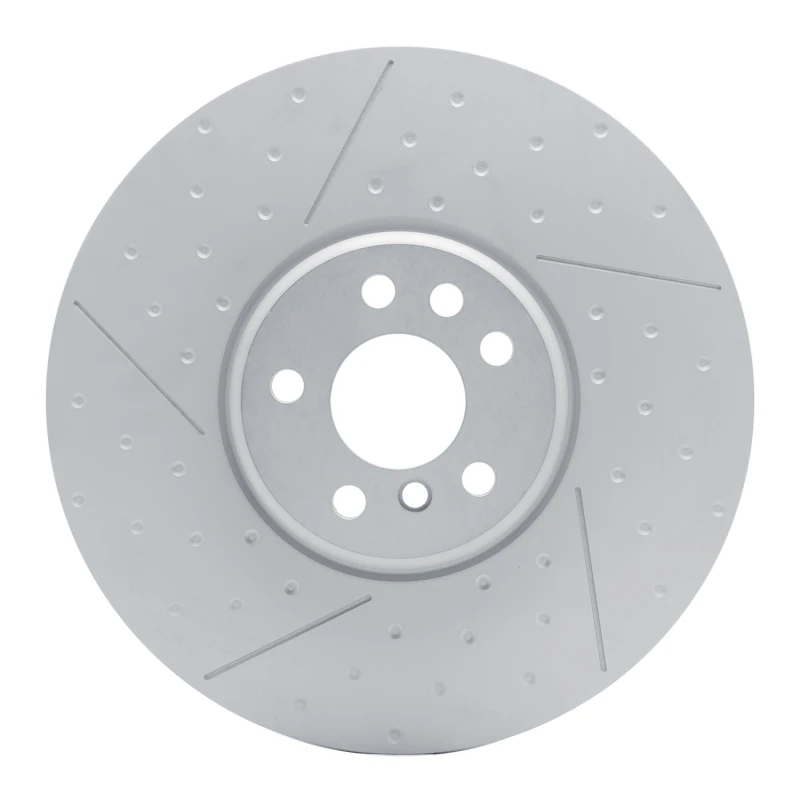 DFC 20-25 BMW M440iX Left Front Hi-Carbon Alloy Geomet Coated Rotor - Dimpled and Slotted