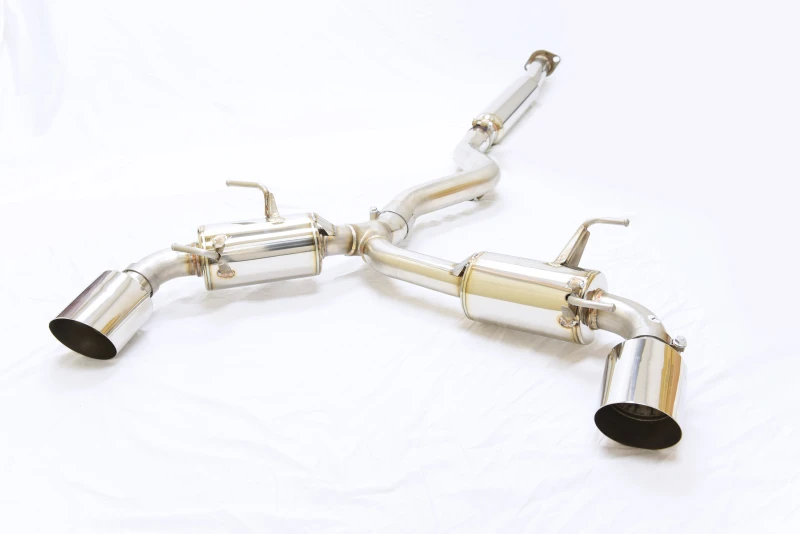 MXP Comp RS Exhaust System w/Polished Tips for 2013+ Subaru BRZ / 2017+ Toyota 86 SUS401