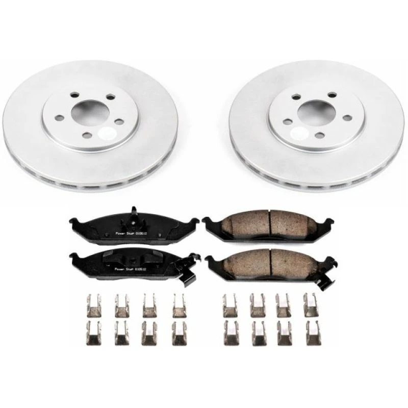 powerstop_CRK1679-67945e5d5a61e Power Stop 95-00 Chrysler Cirrus Front Z17 Evolution Geomet Coated Brake Kit