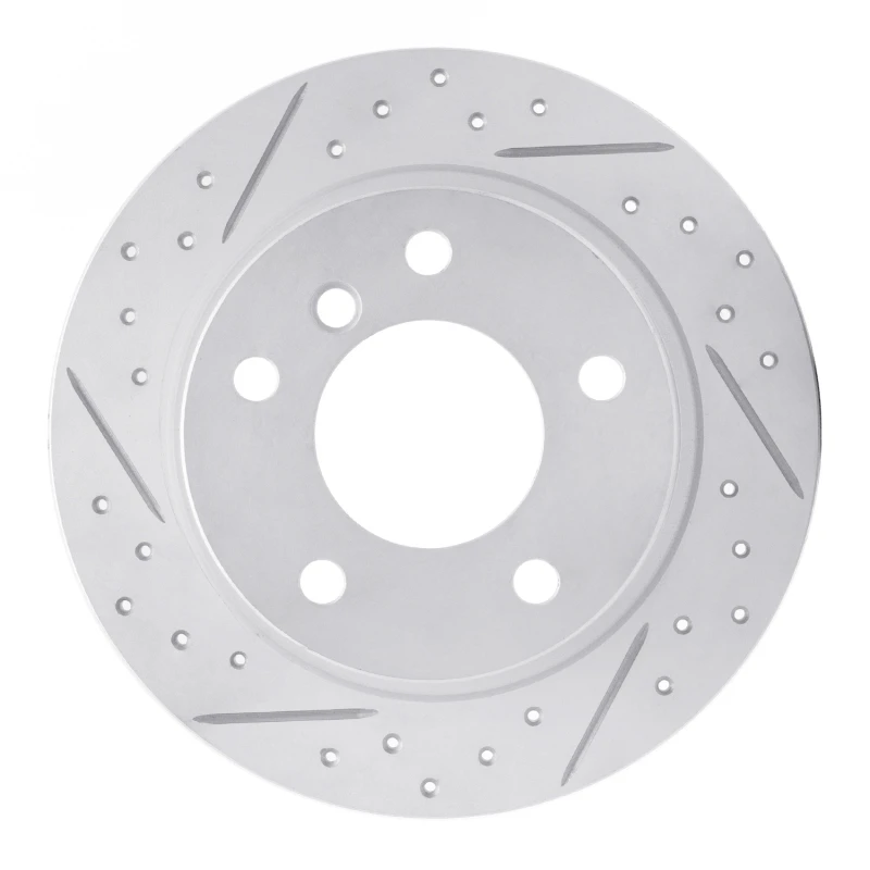DFC 96-02 BMW Z3 Rear Right Drilled & Slotted Geoperformance Rotor