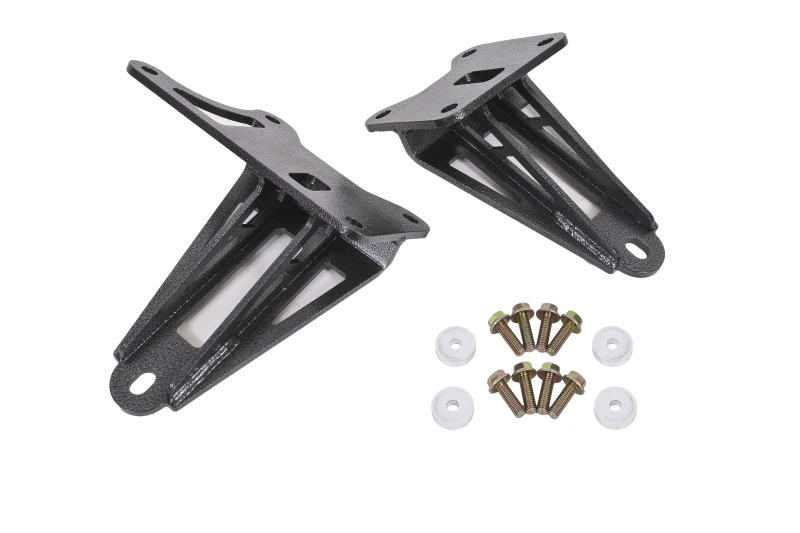 BMR 11-17 S197 Mustang Motorhalterungen - Schwarz Hammertone