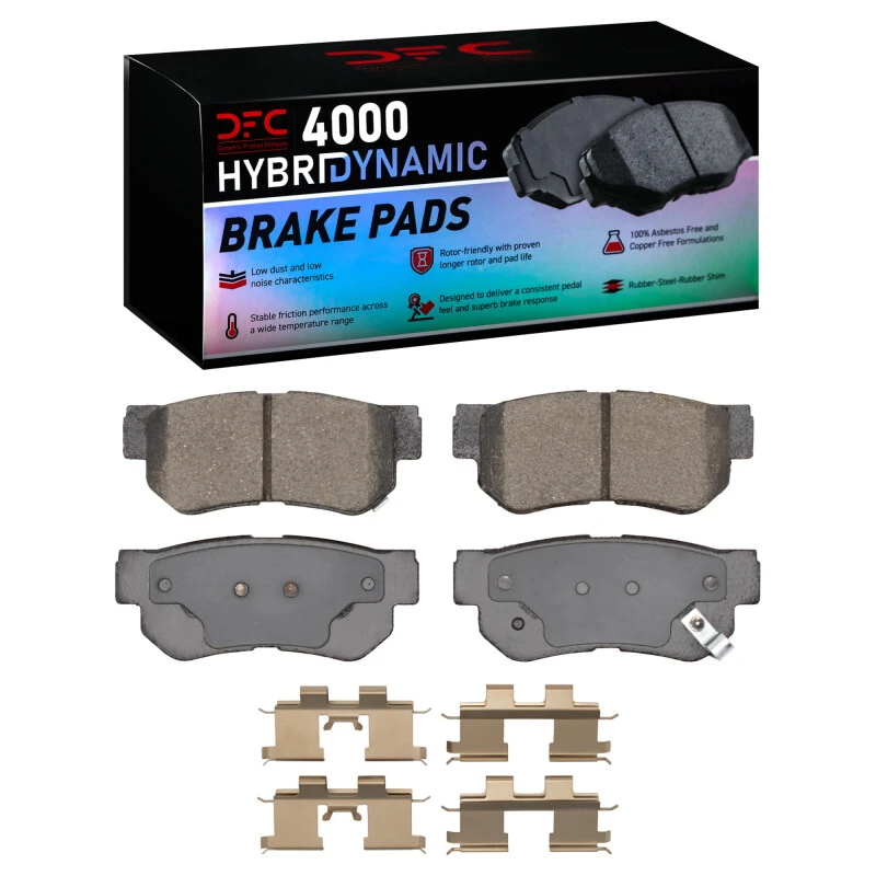 DFC 99-10 Hyundai Sonata Rear 4000 HybriDynamic Brake Pads and Hardware Kit