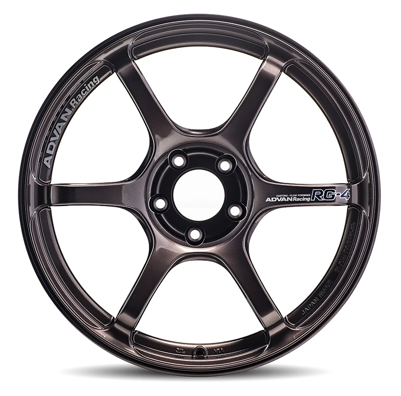 Advan RG-4 18x8.5 +44 5x100 Racing Copper Bronze Wheel