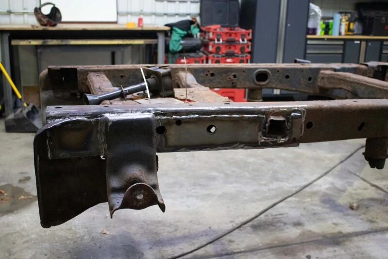 Rustbuster Rear Frame Section Left Side