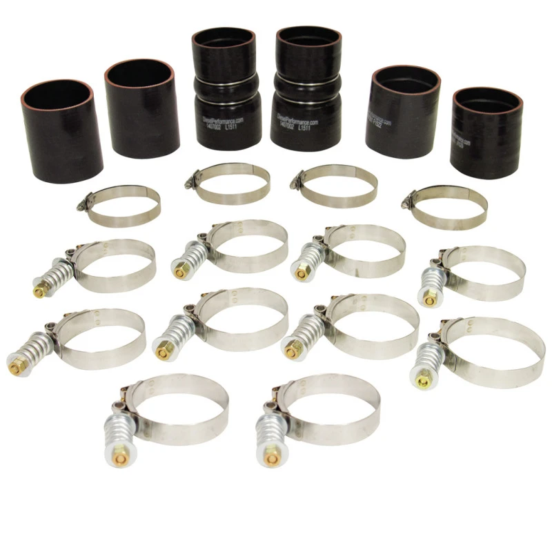 BD Diesel Intercooler Hose & Clamp Kit - 1999-2003 Ford 7.3L PowerStroke