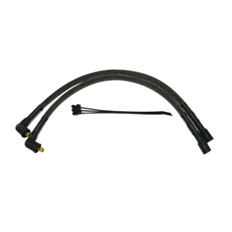 Moroso 97-98 Harley-Davidson FLT/FLHT/FLHR/FLTR Sleeved Ultra 40 Wire Set - Black