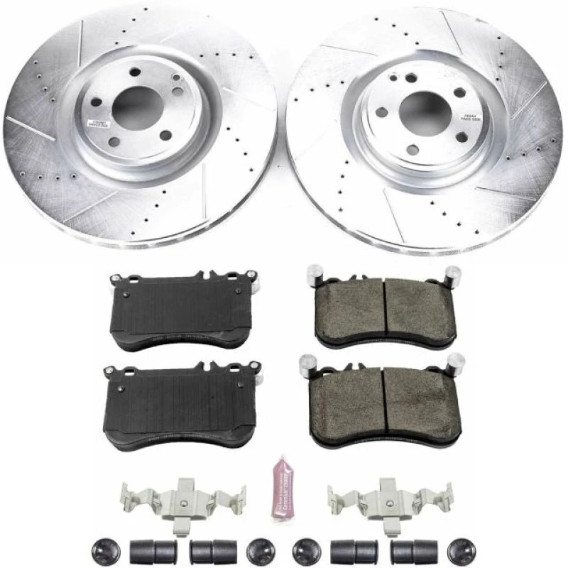 Power Stop 12-18 Mercedes-Benz CLS550 Front Z23 Evolution Brake Kit