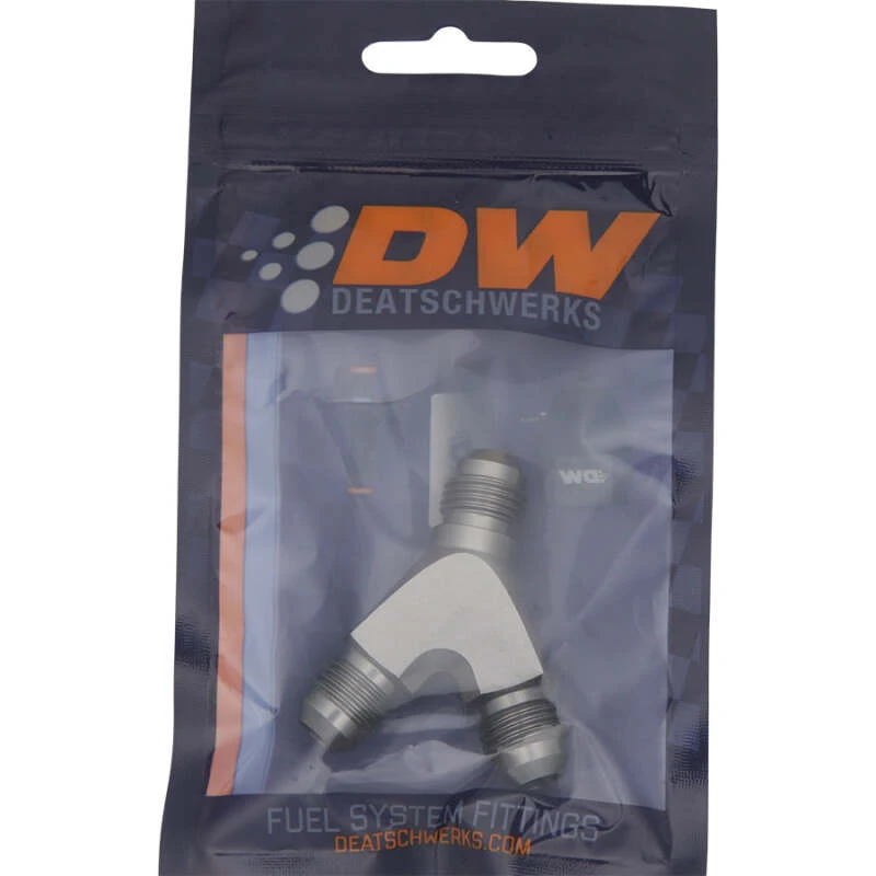 DeatschWerks 6AN-Männliches Flare + 6AN-Männliches Flare zu 6AN-Männliches Flare Y-Block-Fitting