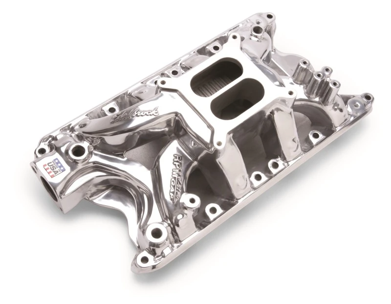 edelbrock_75811-6793267ae8685 Edelbrock Polished Ford 351 RPM Air Gap Manifold
