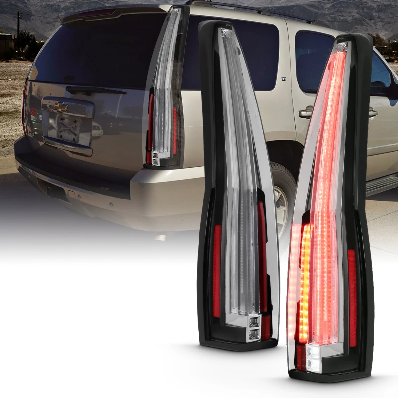 anzo_311297-6792de2c125cf ANZO 2007-2014 Chevrolet Tahoe LED-Rücklichter Rot/Klar