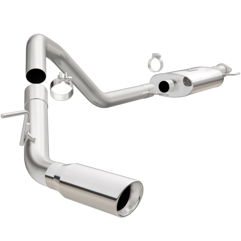MagnaFlow 15-16 Ford Expedition V6 3.5L Kat-Back, SS, 4 Zoll Spitze Einzel Psgr Seite Ausgang