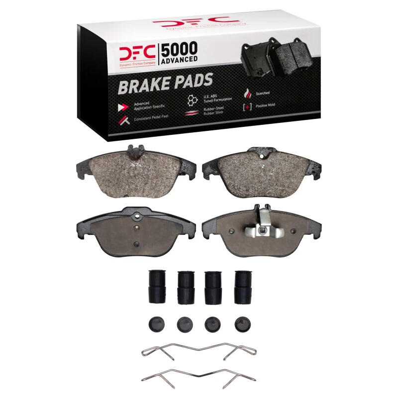DFC 09-15 Mercedes-Benz GLK280 (Mexico) Rear 5000 Advanced Ceramic Brake Pads and Hardware Kit