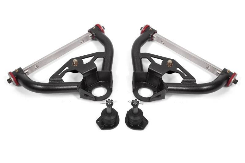 BMR 78-87 G-Body Non-Adj. Upper A-Arms (Polyurethane) - Black Hammertone