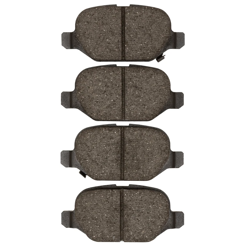 DFC 09-19 Fiat 500 (USA/Canada) Rear 5000 Advanced Ceramic Brake Pads and Hardware Kit