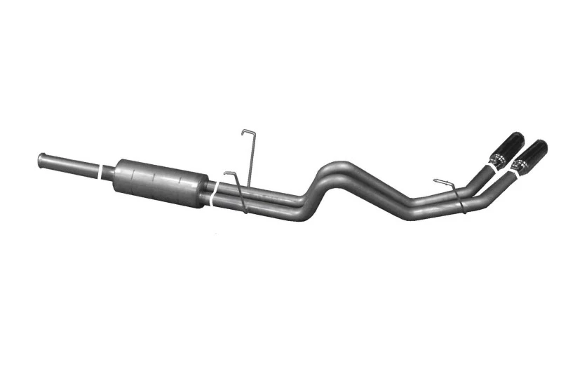 Gibson 00-06 Toyota Tundra SR5 3.4L 2.5in Cat-Back Dual Sport Auspuff - Aluminized